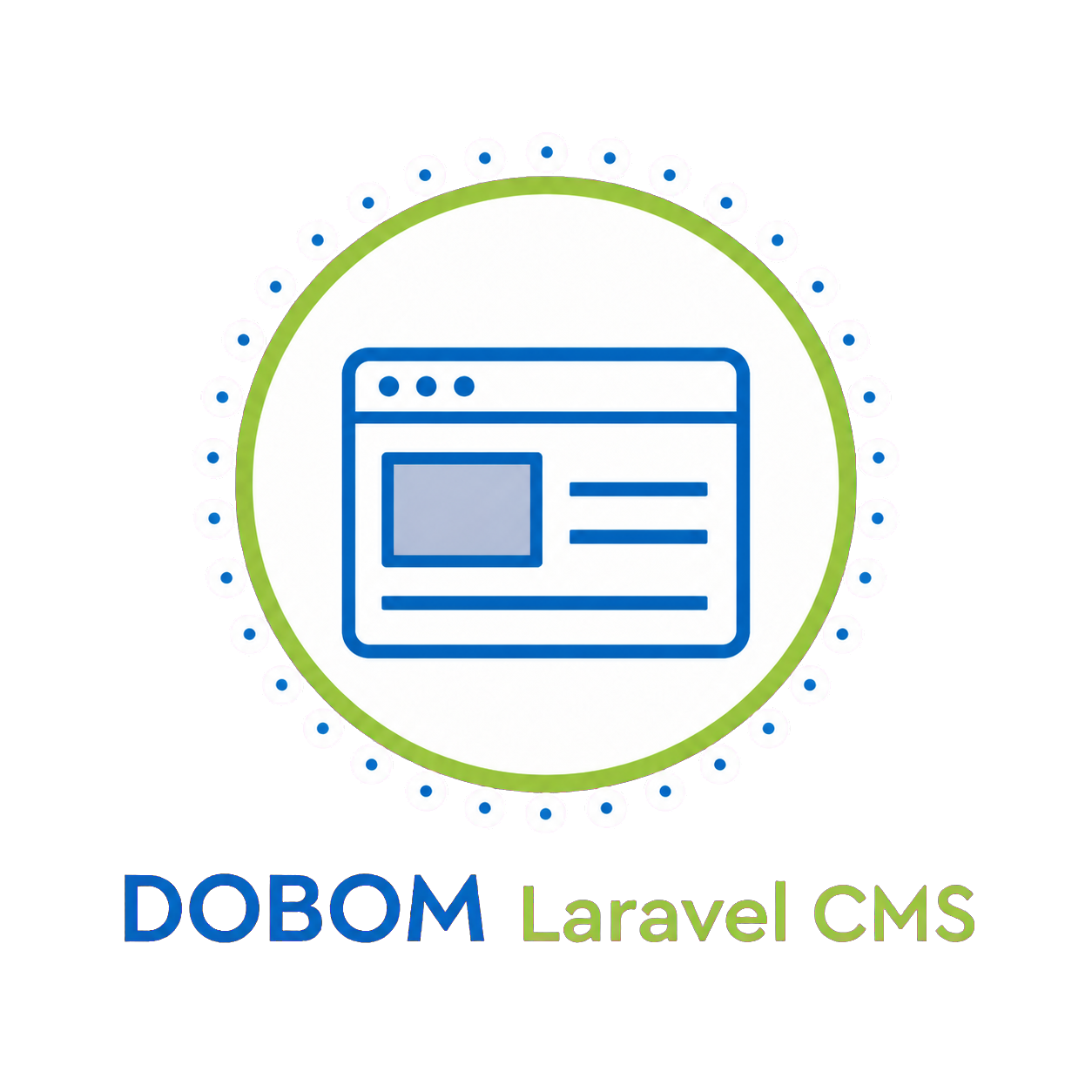 DOBOM Laravel CMS terméklogó